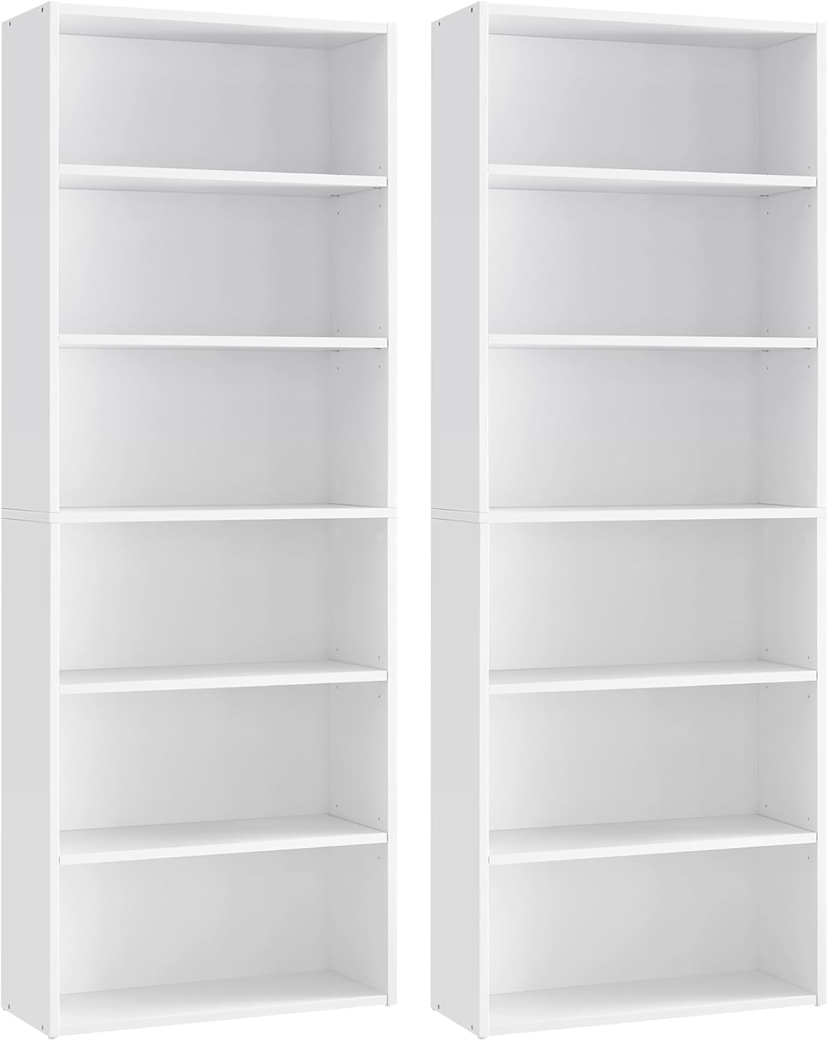 Bookshelf 5-Tier Bookcase Open Storage Shelf
