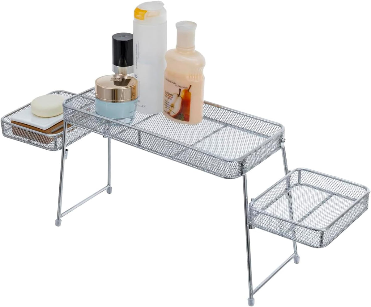 Over the Sink Shelf Black Metal Organizer Rack