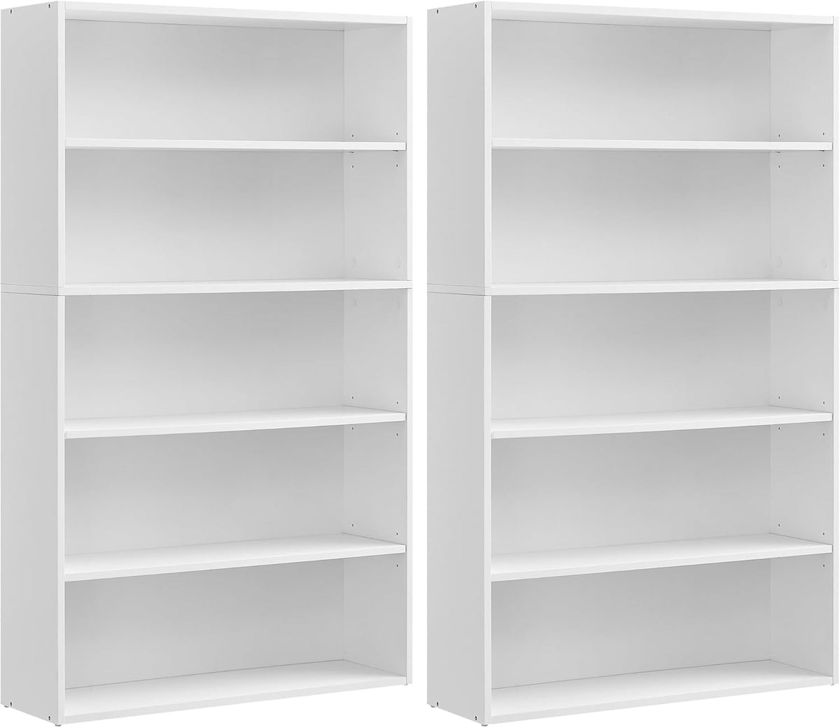 Bookshelf 5-Tier Bookcase Open Storage Shelf