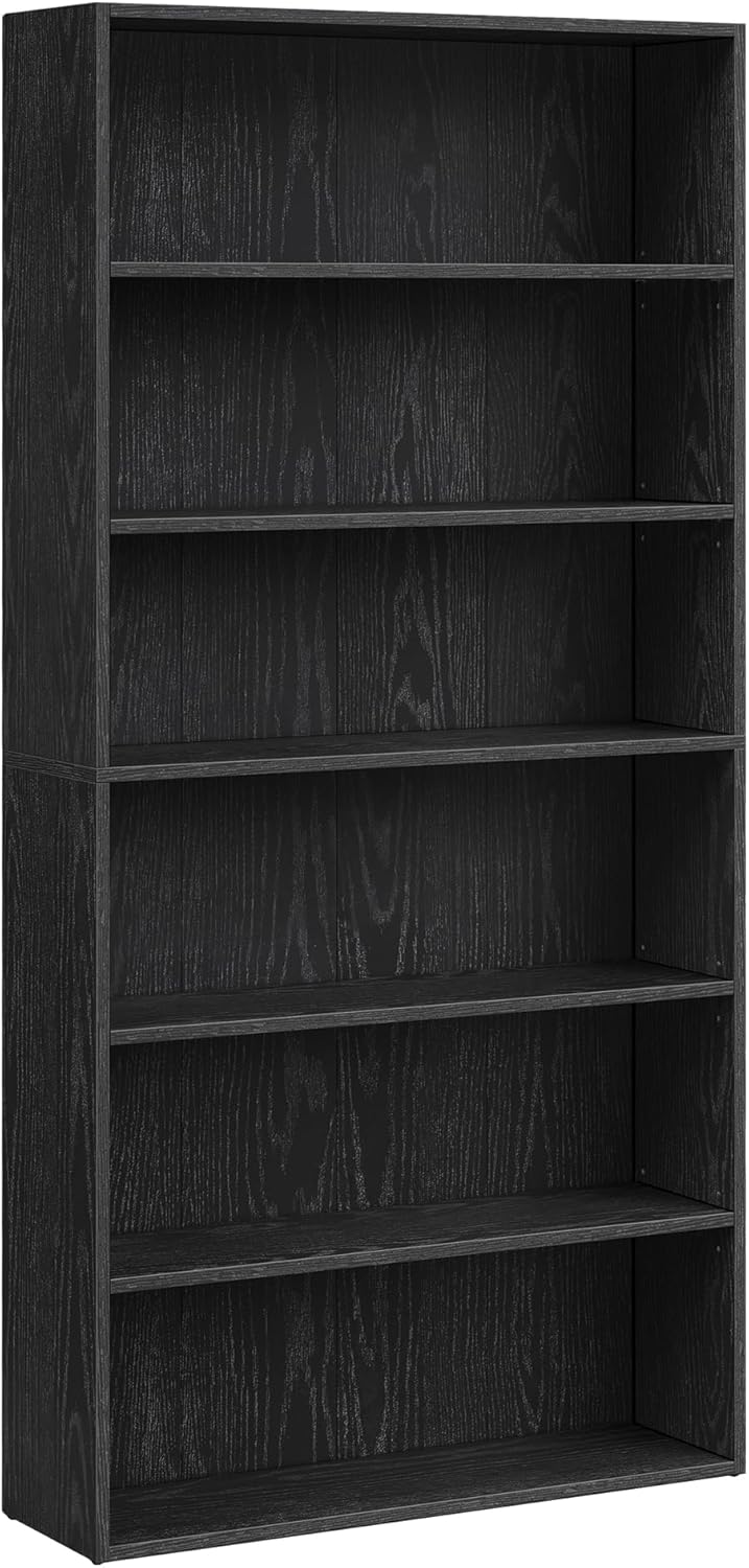 Bookshelf 5-Tier Bookcase Open Storage Shelf