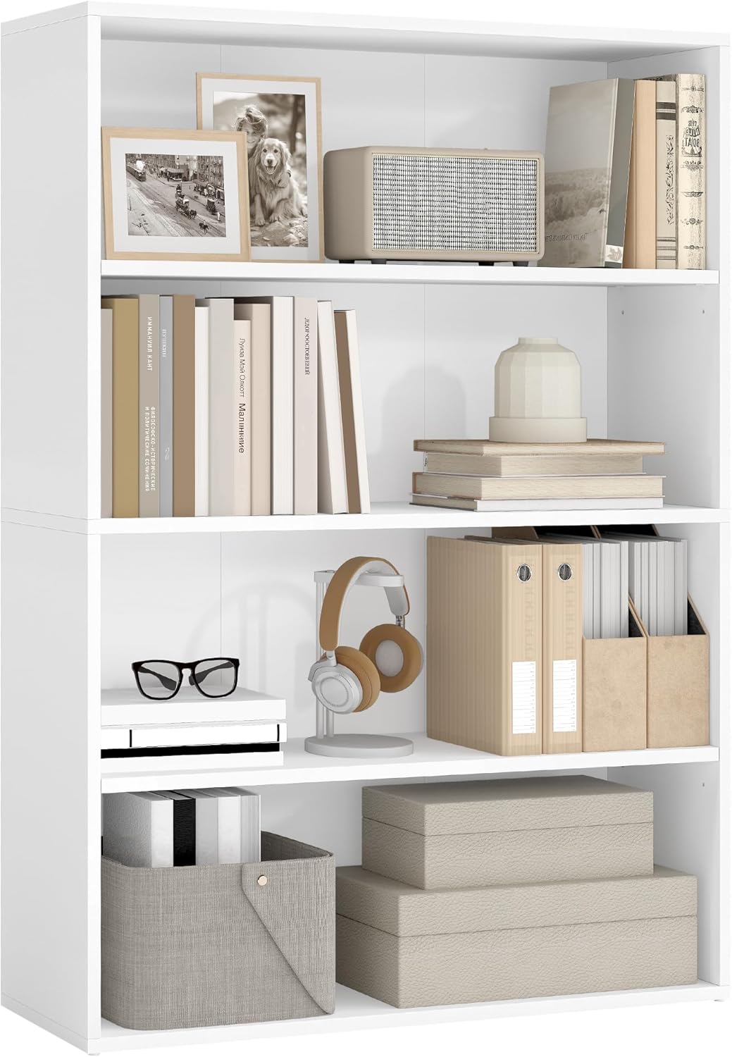 Bookshelf 5-Tier Bookcase Open Storage Shelf