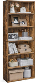 Bookshelf 5-Tier Bookcase Open Storage Shelf