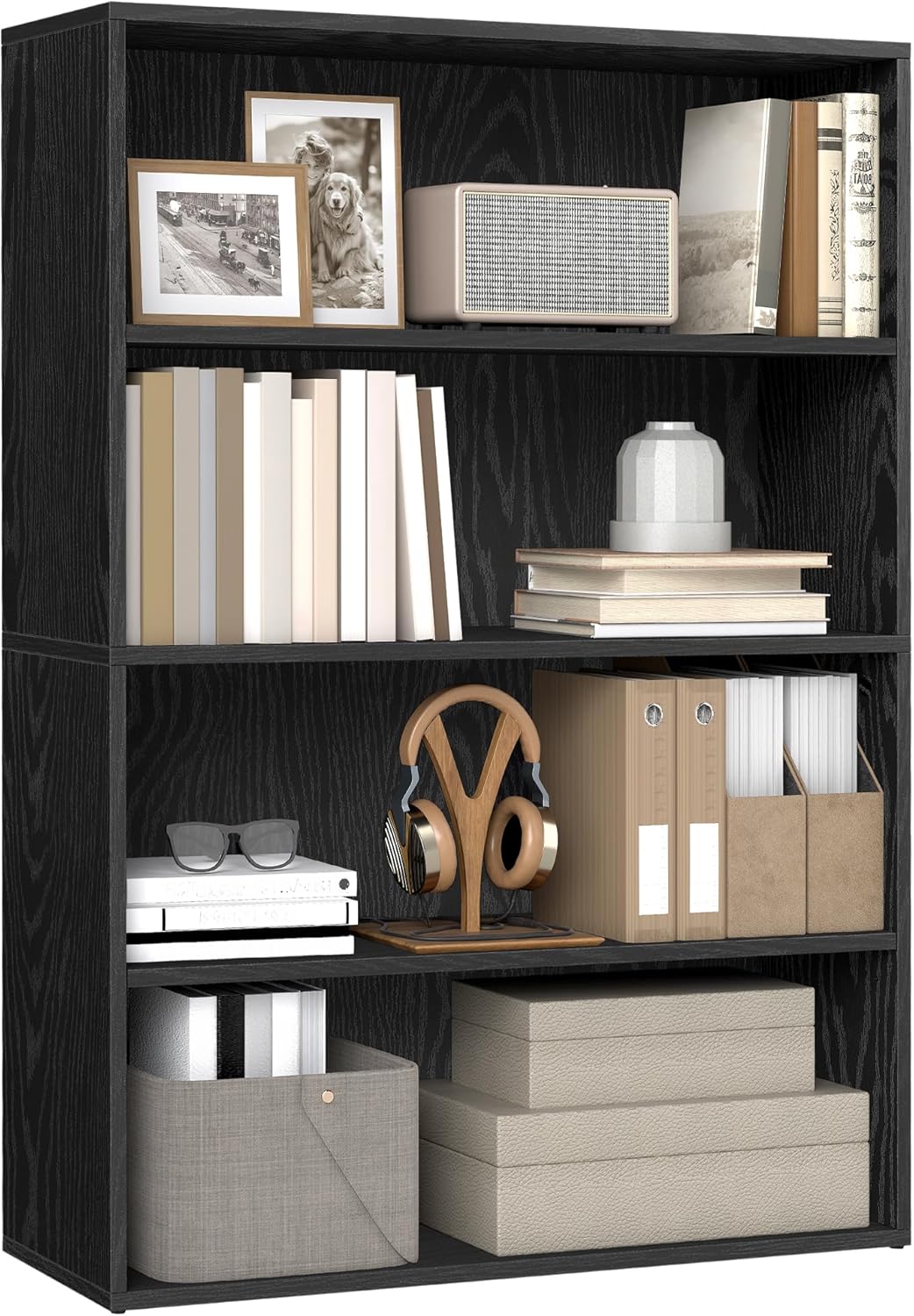 Bookshelf 5-Tier Bookcase Open Storage Shelf
