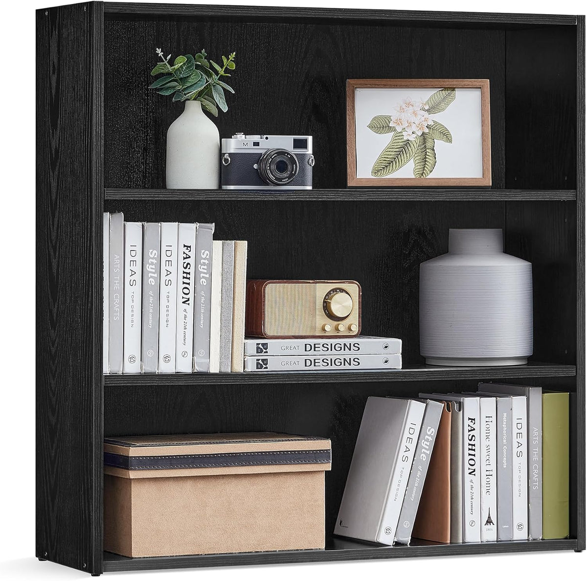 Bookshelf 5-Tier Bookcase Open Storage Shelf