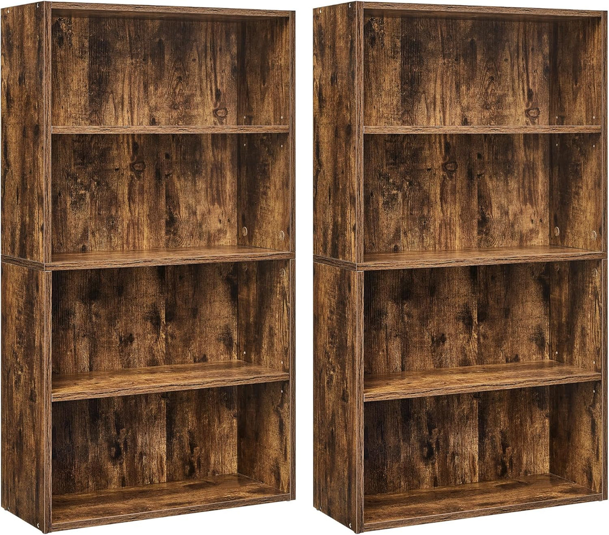 Bookshelf 5-Tier Bookcase Open Storage Shelf